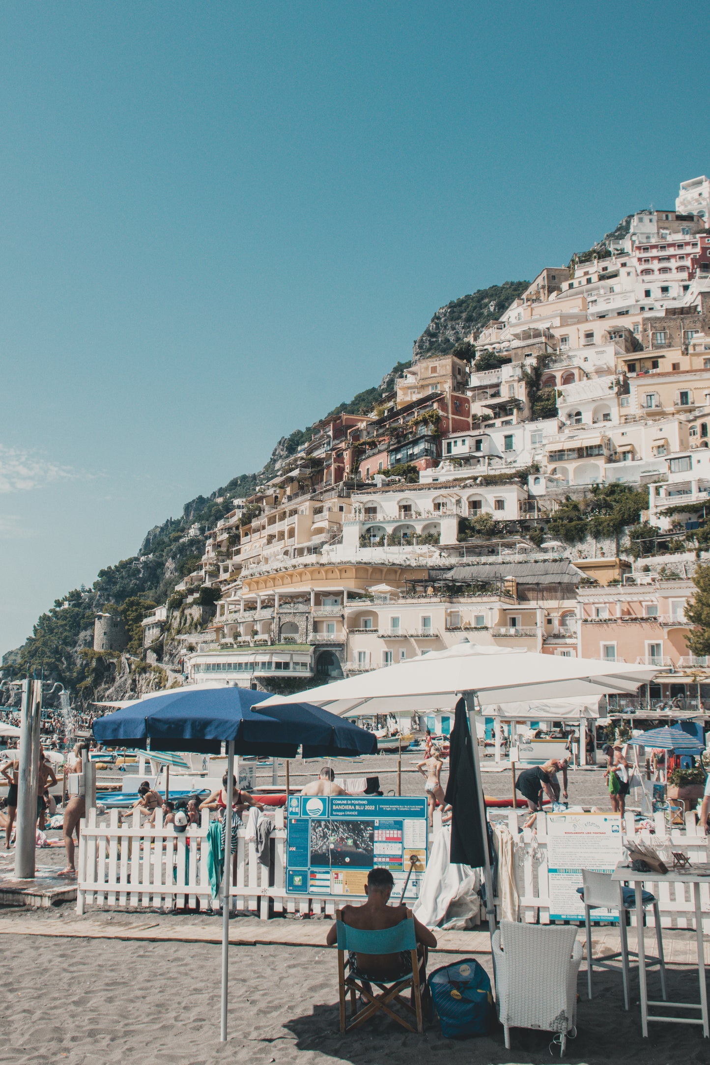 Beneath Positano